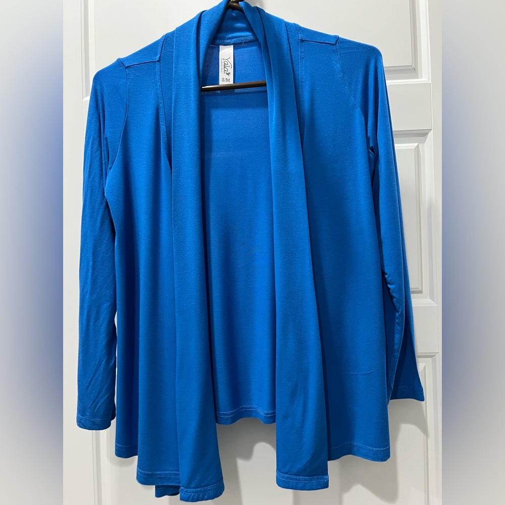 Yala Vibrant Blue Bamboo Cardigan